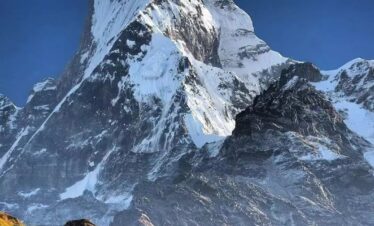 Amazing view of Mount fishtail.