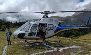 EBC Trek -Helicopter