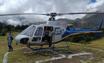 EBC Trek -Helicopter