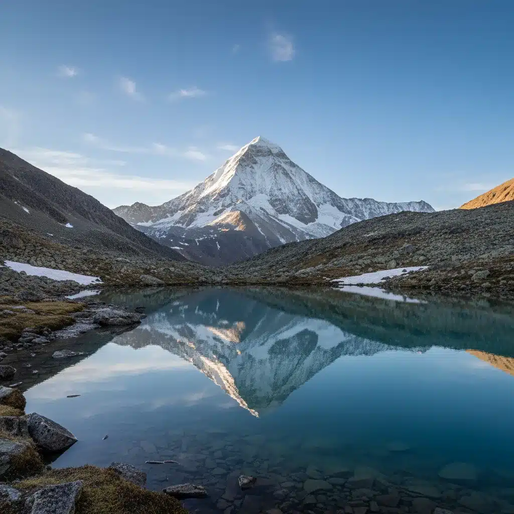 Majestic Adi Kailash peak during Adi Kailash and Om Parvat Yatra