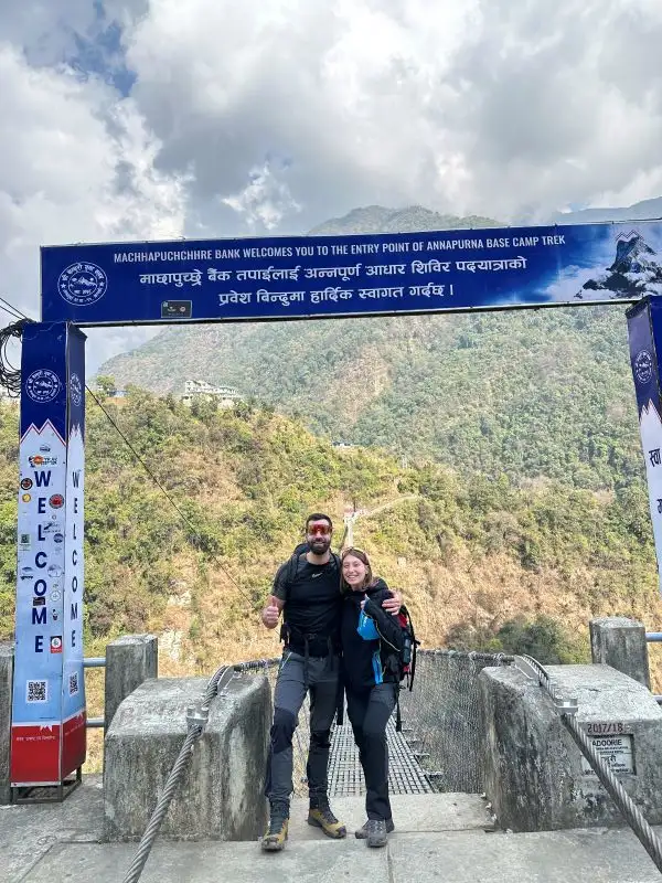 Annapurna-Base-Camp-Trek Jhinu Danda