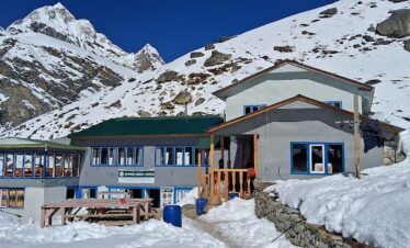 Mera Peak base camp Khare teahouse