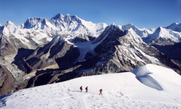 Mera Peak climbing glacier route