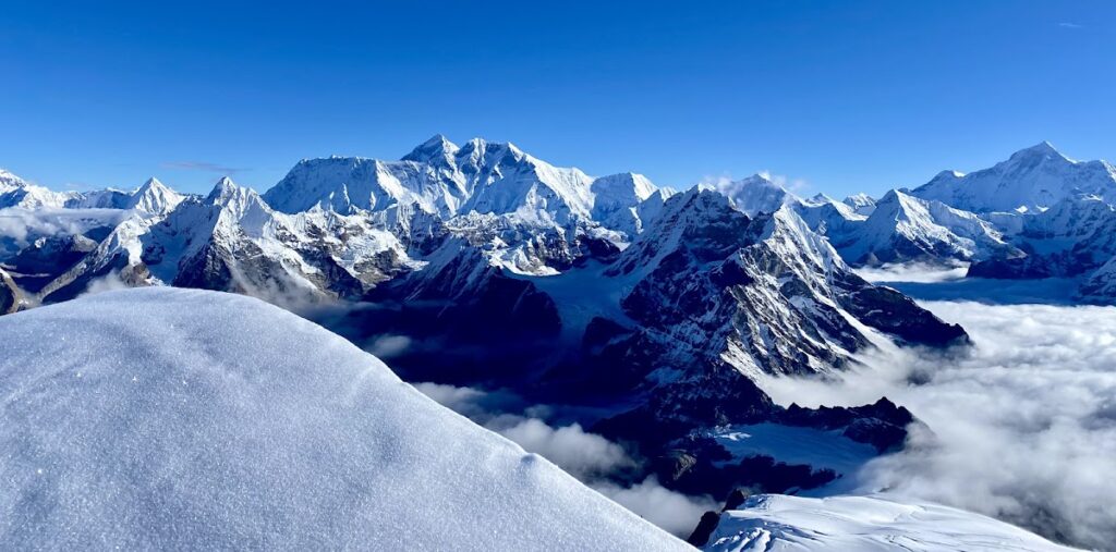 Mera Peak Expedition Nepal summit view